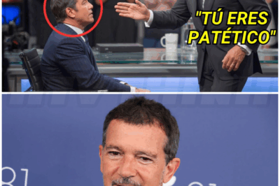 🌈 – Antonio Banderas da una lección brutal en directo al presentador que insultó a Málaga