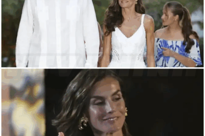 🌈 – La reina Letizia deslumbra en Marivent con el vestido blanco de inspiración ibicenca más romántico que queda ideal con alpargatas metalizadas