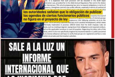 Un Informe Europeo Revela la Corrupción de Pedro Sánchez en Pleno Verano