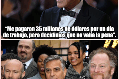 George Clooney (64 años): “Me ofrecieron 35 millones por un día de trabajo, pero hablé con Amal y decidimos que no valía la pena”