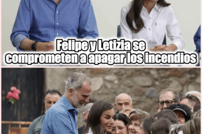 Las imágenes más significativas de los reyes Felipe y Letizia en las zonas afectadas por los incendios en Castilla y León