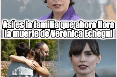 Así es la familia que ahora llora la muerte de Verónica Echegui: de sus padres a su hermano Luis