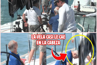 El Rey Felipe VI se salva de un accidente en la Copa del Rey Mapfre en Mallorca