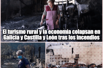 El turismo rural y la economía colapsan en Galicia y Castilla y León tras los incendios: “El cliente está cancelando por miedo. La situación es dantesca”