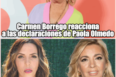 Carmen Borrego reacciona a las declaraciones de Paola Olmedo sobre el divorcio con su hijo