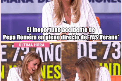 El inoportuno accidente de Pepa Romero en pleno directo de ‘YAS Verano’: “Perdonad”