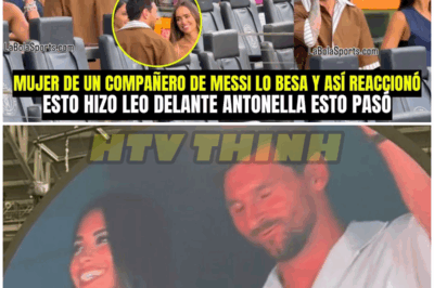 ESPOSA DE COMPAÑERO BESA A MESSI LO TOCA Y ASÍ REACCIONÓ DELANTE ANTONELLA MIRA LO QUE PASÓ – HTT