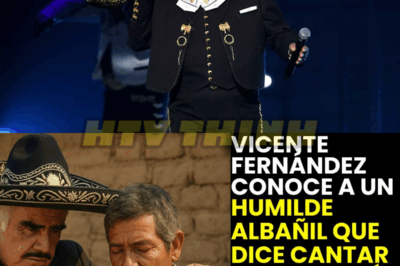Vicente Fernández conoce a un albañil que dice cantar mejor que él… lo que pasó conmovió a todos.