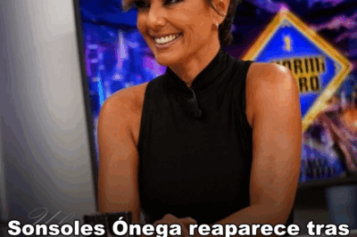 Sonsoles Ónega reaparece tras su fichaje con Atresmedia: «Pasé una semana en estado de shock