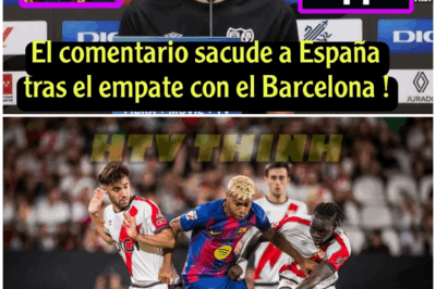 ¡Comentario inesperado del entrenador del Rayo Vallecano tras el partido de Liga del Barcelona! – HTT