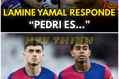 LAMINE YAMAL EXPLOTA CONTRA PEDRI TRAS ACABAR EL PARTIDO CON UNA FRASE DEMOLEDORA – HTT