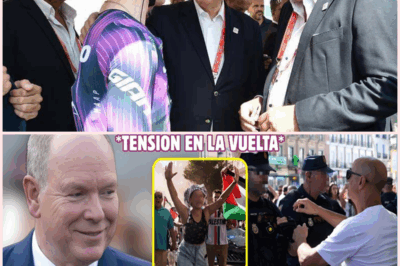 ¡Caos en Madrid! El Príncipe Alberto II de Mónaco Evacuado en Medio de las Protestas durante la Vuelta a España