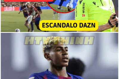 MANIPULACION al DESCUBIERTO! SALE A LA LUZ EL VIDEO que DEMUESTRA PENALTI a LAMINE y DAZN TAPA – HTT