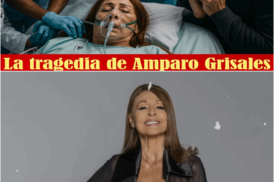 Triste tragedia: El esposo de Amparo Grisales confirma la triste noticia sobre su esposa y llora.