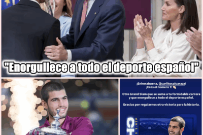 Los reyes Felipe y Letizia envían un bonito mensaje a Carlos Alcaraz tras su victoria en el US Open: “Enorgullece a todo el deporte español”