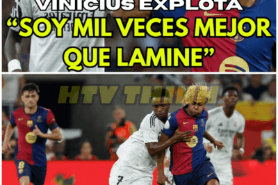 ¡Vinícius Desafía a Lamine Yamal con Palabras de Fuego! ¿Respuesta Silenciosa o Golpe Maestro? “Cuando el rey habla, el príncipe solo puede escuchar” – HTT