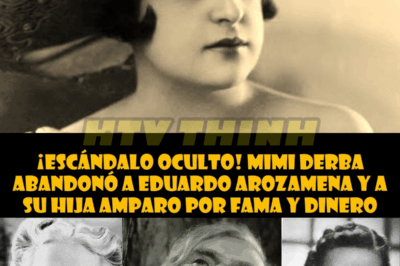 ¡ESCÁNDALO OCULTO! Mimi Derba abandonó a Eduardo Arozamena y a su hija Amparo por fama y dinero