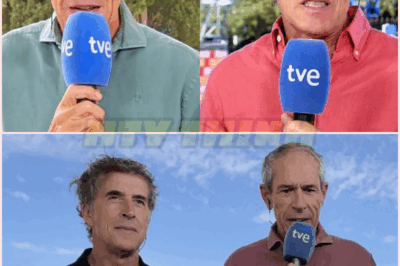 ¡Carlos de Andrés rompe su silencio tras la tormenta en La Vuelta! 🚴‍♂️🔥 Después de la polémica con Perico Delgado en TVE, el periodista finalmente habla y desata más drama 😲📺