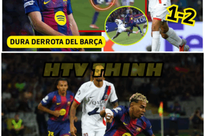 💥DURA DERROTA del BARÇA vs PSG que DEMUESTRA POR QUÉ ES CAMPEON DE EUROPA! ARBITRAJE DANTESCO y ROBO – HTT