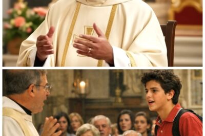 🐈 Carlo Acutis estremeció una misa 😼 cuando interrumpió a un sacerdote con una frase que muchos tomaron como una simple ocurrencia infantil, pero que con los años comienza a cumplirse de forma inquietante, alimentando la idea de que aquel gesto espontáneo escondía una advertencia espiritual que hoy incomoda, emociona y despierta preguntas que nadie esperaba hacerse 👇 La escena vuelve a la memoria colectiva con ironía suave y alguien susurra “a veces la verdad entra sin pedir permiso”.