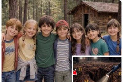 🐈 CAMPFIRE TO CATASTROPHE: Seven Children VANISH From 1983 Summer Camp 🔥 41 Years Later, a Wildfire Rips Open the Earth and Reveals a Buried Secret 👇 What began as a season of songs, tents, and whispered ghost stories turned into one of the most chilling mysteries of the 1980s when seven children disappeared from a remote summer camp without warning, leaving behind sleeping bags and stunned counselors, until four decades later when a raging wildfire scorched the forest floor and reportedly exposed long-hidden evidence beneath charred soil, prompting one investigator to confess “The fire uncovered what time tried to protect,” and reigniting heartbreak for families who never stopped searching.