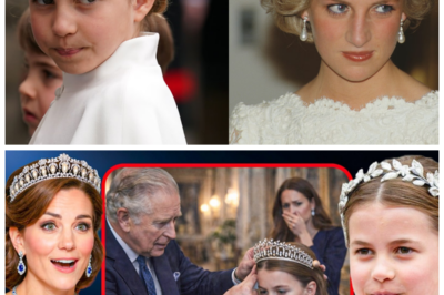 🐈 Princess Charlotte STUNS in “Diana’s” Tiara 👑 Charles Personally Places It on Her Head in Emotional Palace Moment That Leaves Royals Speechless 👇 In a scene royal watchers would call straight out of a dynasty drama, young Princess Charlotte of Wales is imagined dazzling in a sparkling tiara once associated in public memory with Diana, as Charles III tenderly sets it upon her head, igniting whispers of legacy, reconciliation, and carefully choreographed symbolism, with one insider breathlessly insisting, “It was just a private family gesture,” while commentators speculate about the powerful message such a moment would send across generations of the House of Windsor.