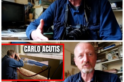 🐈 El fotógrafo de la iglesia reveló una imagen de Carlo Acutis y en medio del revelado 📸 apareció un detalle imposible que lo dejó temblando, con sombras que no encajan, reflejos donde no había nadie y un fondo que según él “no estaba ahí cuando disparé”, mientras expertos improvisados, fieles conmocionados y curiosos digitales discuten si se trata de un fallo técnico, una señal divina o el inicio de un escándalo visual que podría sacudir la fe de toda una comunidad. Introducción: La historia empezó como una anécdota y terminó en terremoto espiritual cuando el fotógrafo mostró la copia, alguien soltó con ironía (“sí, claro, seguro que es polvo en la lente”), y el murmullo colectivo se convirtió en obsesión nacional 👇