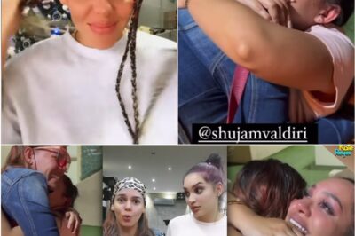 Andrea Valdiri y Shujam Valdiri se abrazan: El fin de la guerra que dividió a una familia por 2 años.