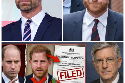 William Reportedly Files Legal Injunction as Harry Faces Permanent Ban from Returning to the UK in Stunning Royal Showdown -KK What was once a family disagreement whispered about behind palace gates has allegedly exploded into a full scale legal confrontation, with reports claiming William has moved to secure an injunction that could keep Harry from setting foot on British soil again; insiders describe tense meetings, fractured loyalties, and a decision so drastic it signals that reconciliation may no longer even be on the table. The full story is in the comments below.