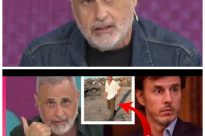 “¡Escándalo total en C5N! Jorge Rial lanza la bomba sobre Roberto García Moritán: ‘Lo descubrí en pleno escándalo'”  La tensión alcanzó su punto máximo en C5N cuando Jorge Rial destrozó a Roberto García Moritán, afirmando que “lo descubrí en pleno escándalo”. Esta revelación ha generado un aluvión de reacciones en las redes sociales, donde los seguidores no pueden dejar de hablar sobre lo que esto significa para la reputación de Moritán. Este drama promete tener repercusiones significativas en la farándula argentina, y todos están atentos a cómo se desarrollará esta historia. La historia completa está en los comentarios a continuación.