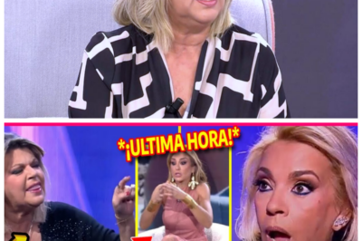 “¡Tensión máxima! Terelu y Carmen estallan en directo: bronca histórica por Belén Rodríguez que sacude el mundo del espectáculo” En un momento que ha dejado a todos atónitos, Terelu y Carmen protagonizaron una acalorada pelea en vivo, desatando una bronca histórica que giró en torno a Belén Rodríguez. La atmósfera se volvió electrizante y los seguidores no podían creer lo que estaban viendo. “A veces, las rivalidades más intensas surgen de las amistades más profundas.” La historia completa está en los comentarios a continuación.