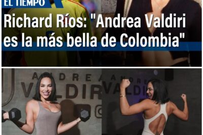 La reacción de Andrea Valdiri: Entre risas y picardía, la barranquillera le responde al galán del fútbol.