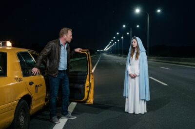 Un taxista le dio aventón a la Virgen María en la carretera y escuchó estas palabras increíbles