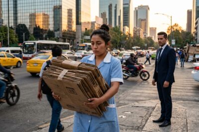 Ella guardaba las cajas vacías del trabajo y nadie sabía por qué… el Millonario la siguió un día y…